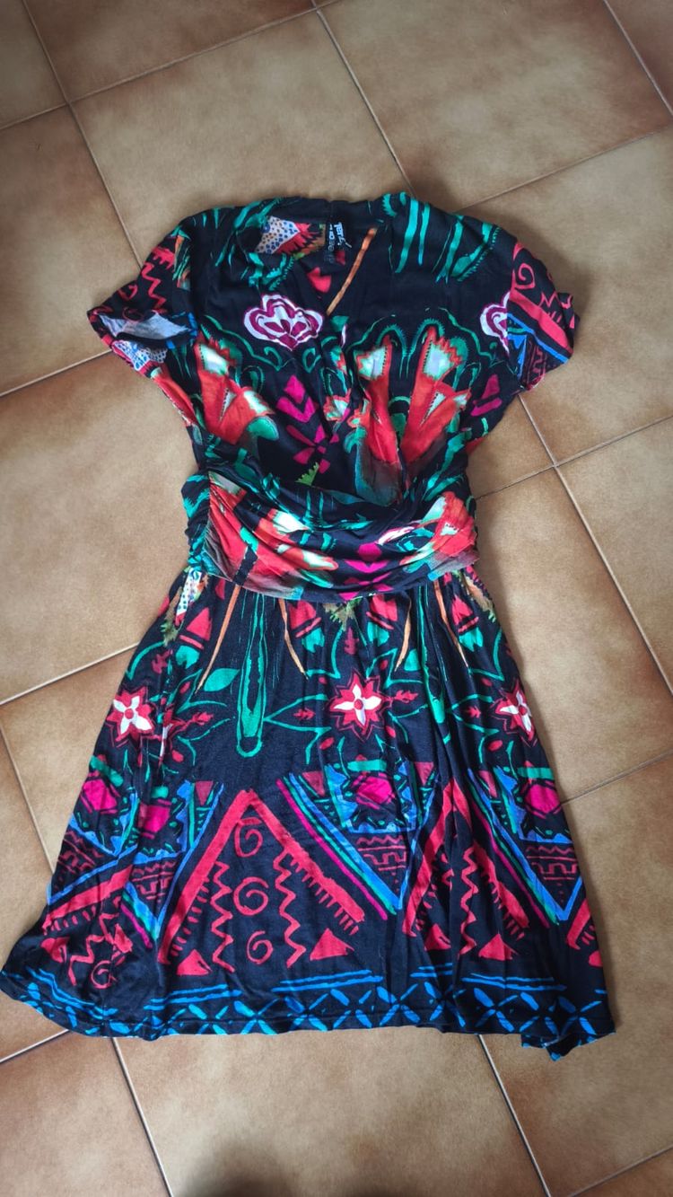 Desigual Women's Colorful Patterned Dress 5